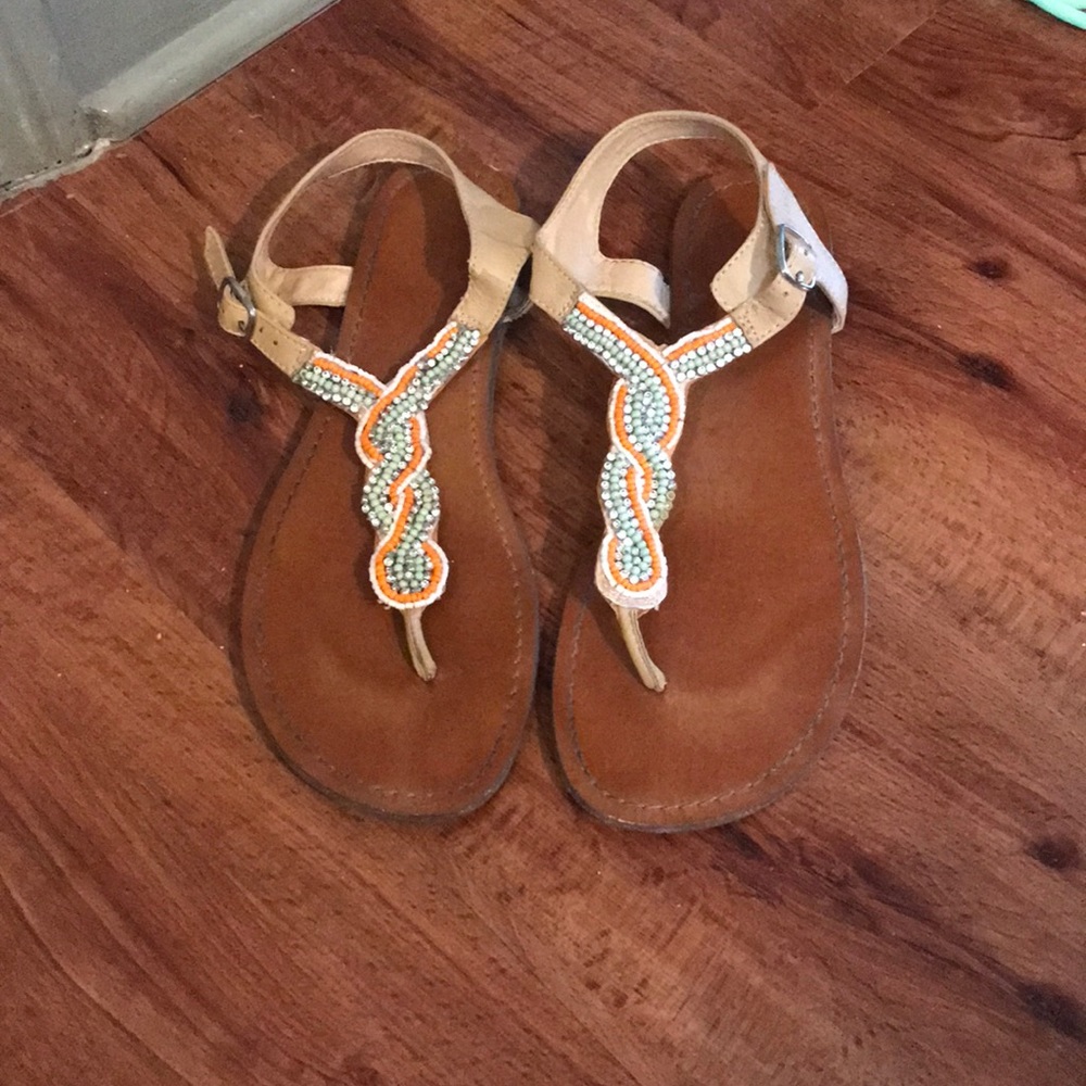 Beaded Sandals